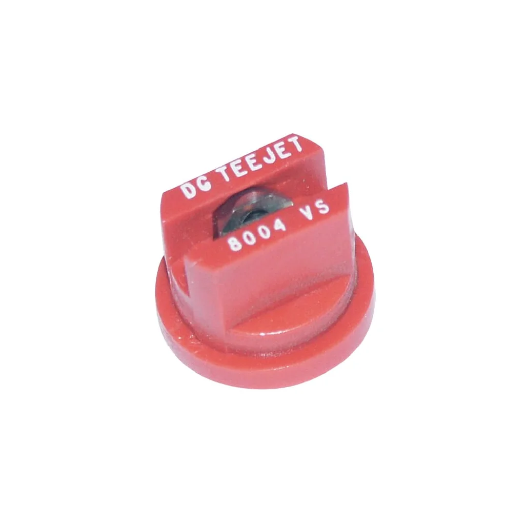 [AMAT2-276952] Duză ventilator plat DG 80° 04 oțel inoxidabil roșu TeeJet DG8004VS