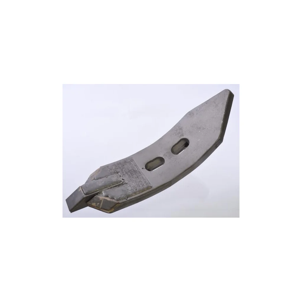 [AMAT2-272195] Brăzdar cultivator 370x100x20mm întărit curbat 2 orificii potrivit pentru Farmet CP682CN