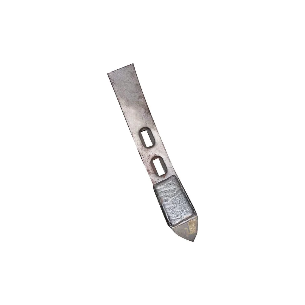 [AMAT2-272208] Brăzdar cultivator 350x50x20mm întărit curbat 2 orificii CP36050CN