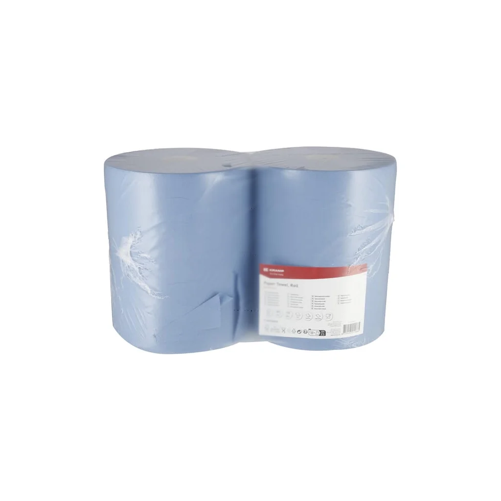 [AMAT2-272210] Prosop de hârtie, rolă albastră, 36 cm x 370 m, 2 straturi, Ø exterior 300 mm, în relief, 2 role CP22103KR