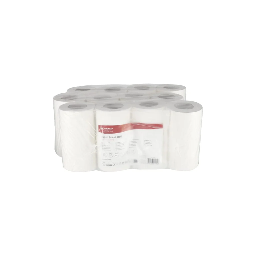 [AMAT2-272644] Prosop de hârtie, rolă albă, 21 cm x 90 m, 1ply, Ø exterior 130 mm, 12 role CP11101KR