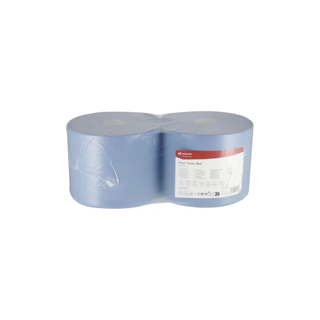 [AMAT2-272918] Prosop de hârtie, rolă albastră, 23 cm x 370 m, 2 straturi, Ø exterior 290 mm, în relief, 2 role CP22102KR