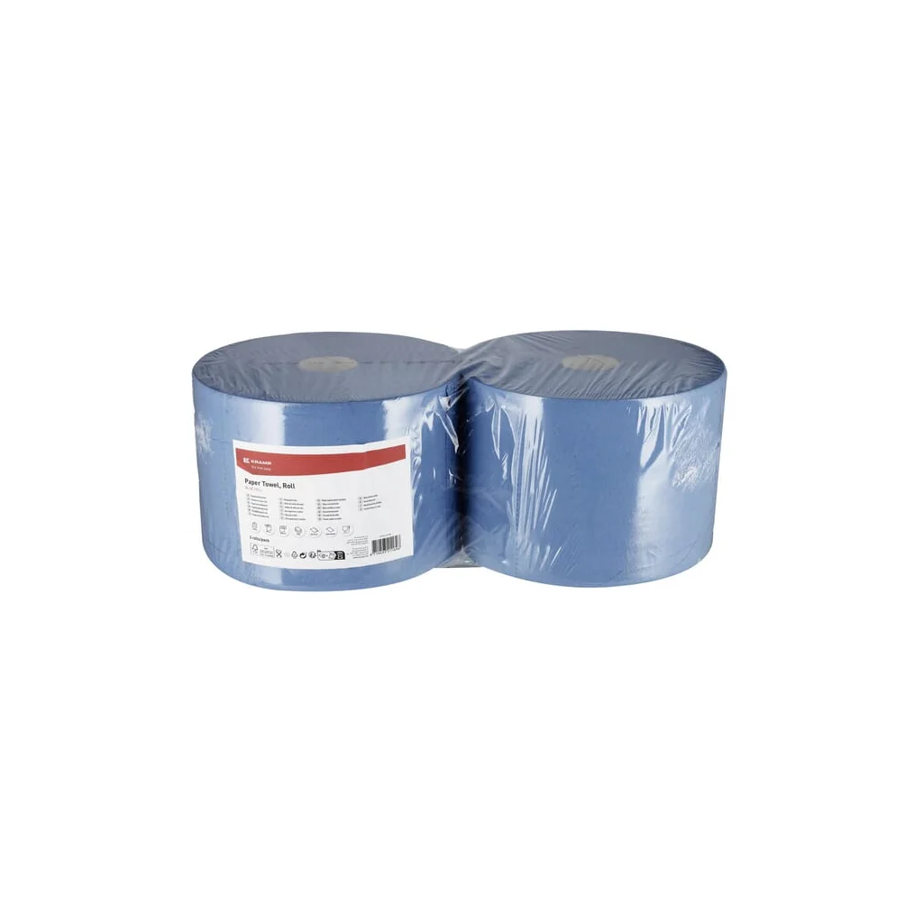 [AMAT2-273054] Prosop de hârtie, rolă albastră, 23 cm x 370 m, 3ply, Ø exterior 340 mm, în relief, 2 role CP32101KR