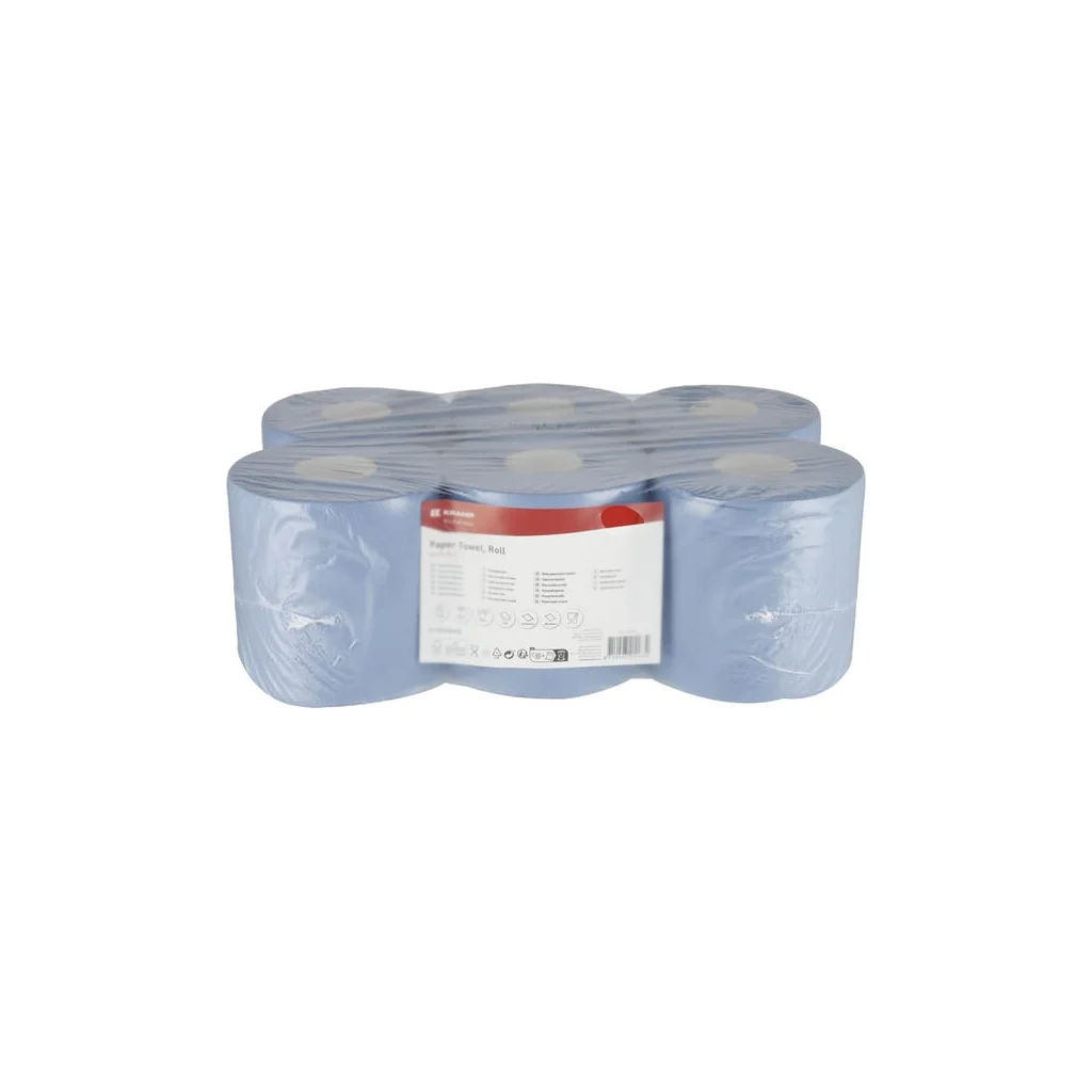 [AMAT2-273061] Prosop de hârtie, rolă albastră, 19 cm x 150 m, 2 straturi, Ø exterior 200 mm, în relief, 6 role CP22101KR