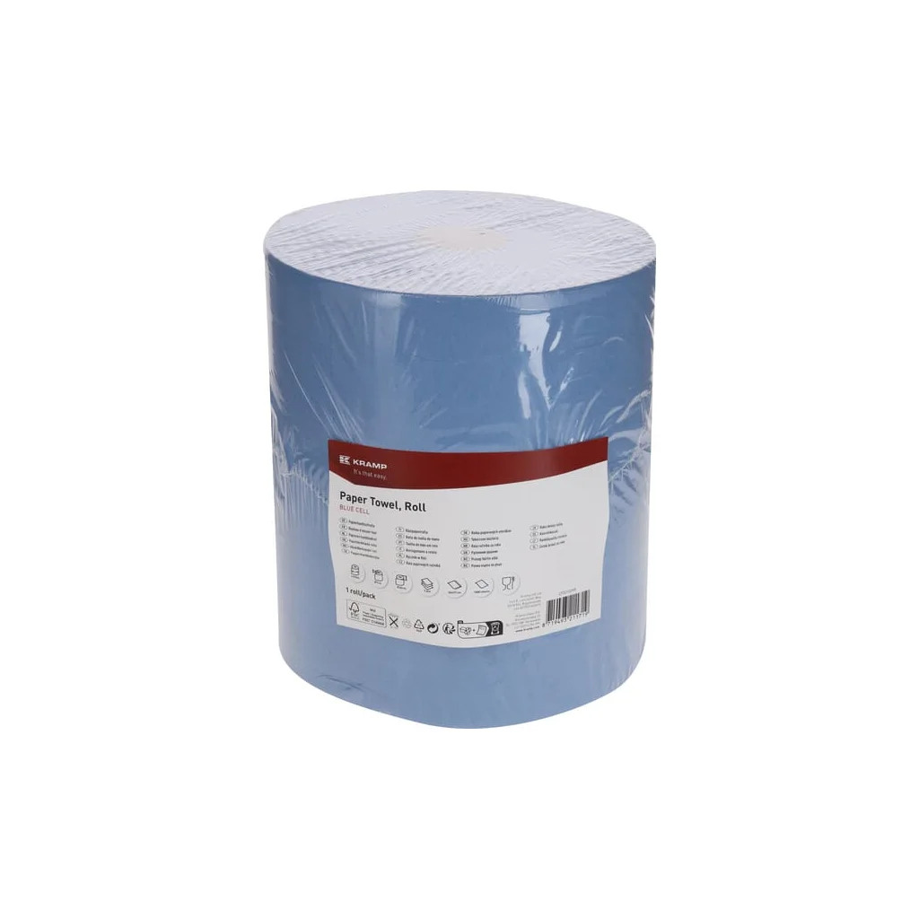 [AMAT2-273107] Prosop de hârtie, rolă albastră, 36 cm x 370 m, 3ply, Ø exterior 340 mm, în relief, 1 rolă CP32102KR