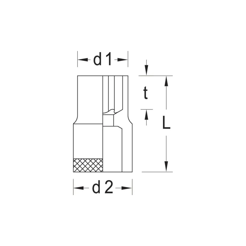 [AMAT2-277719] TorxDOP UITW. 1/2" E10 DPTX19E10