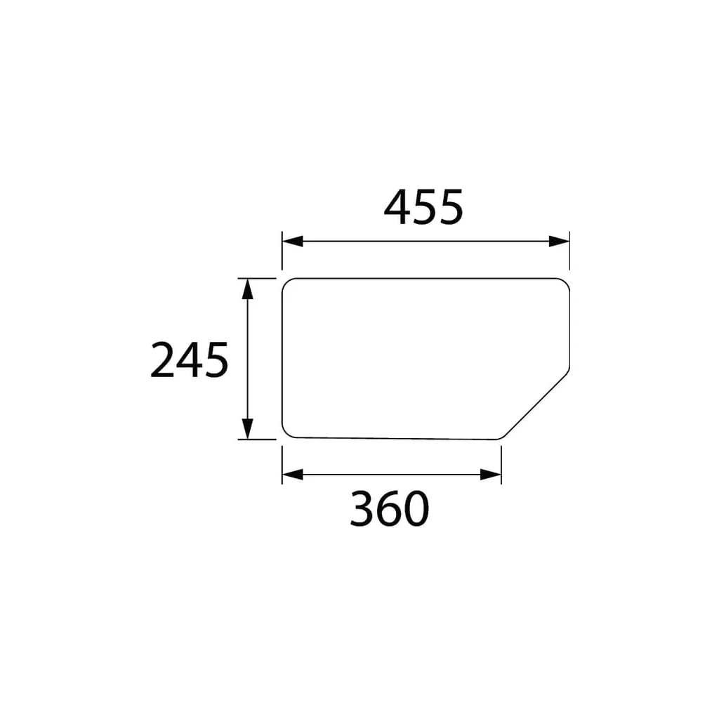 [AMAT2-274125] Geam inferior spate D6874