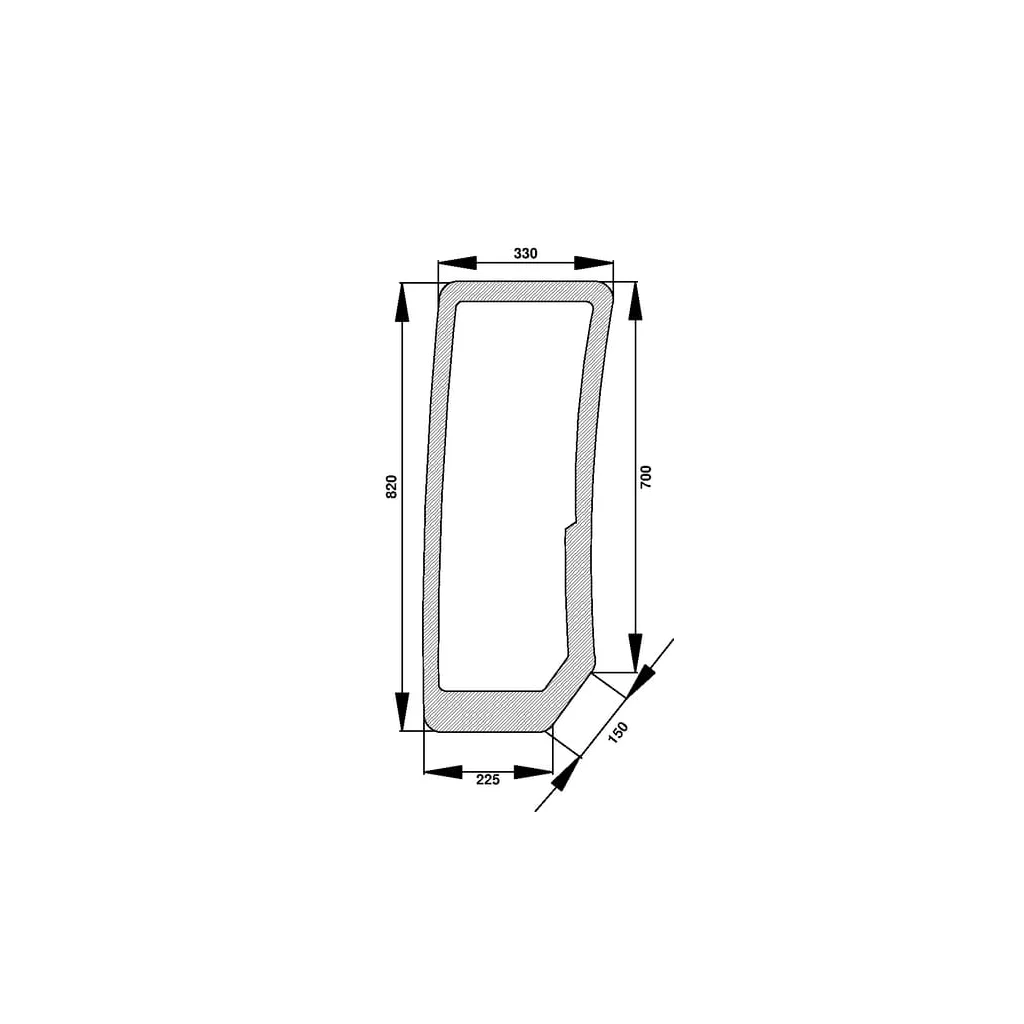 [AMAT2-274131] Parbriz inferior D6862