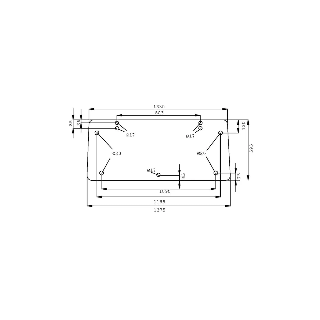[AMAT2-274205] Geam spate superior D9018