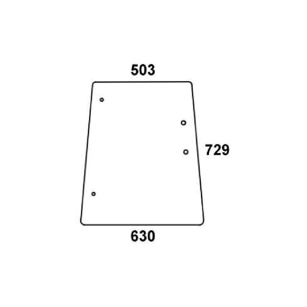 [AMAT2-274211] Geam lateral stânga/dreapta D8061