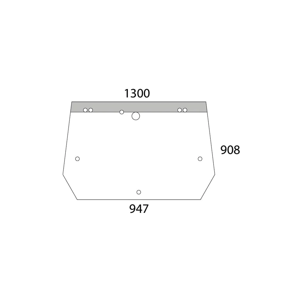 [AMAT2-274238] Geam spate superior D6859