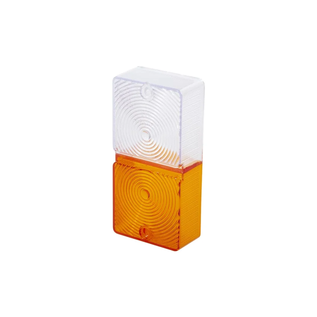 [AMAT2-274269] Lentilă lumină semnalizare, chihlimbar/transparent Raico D3NN13208AN
