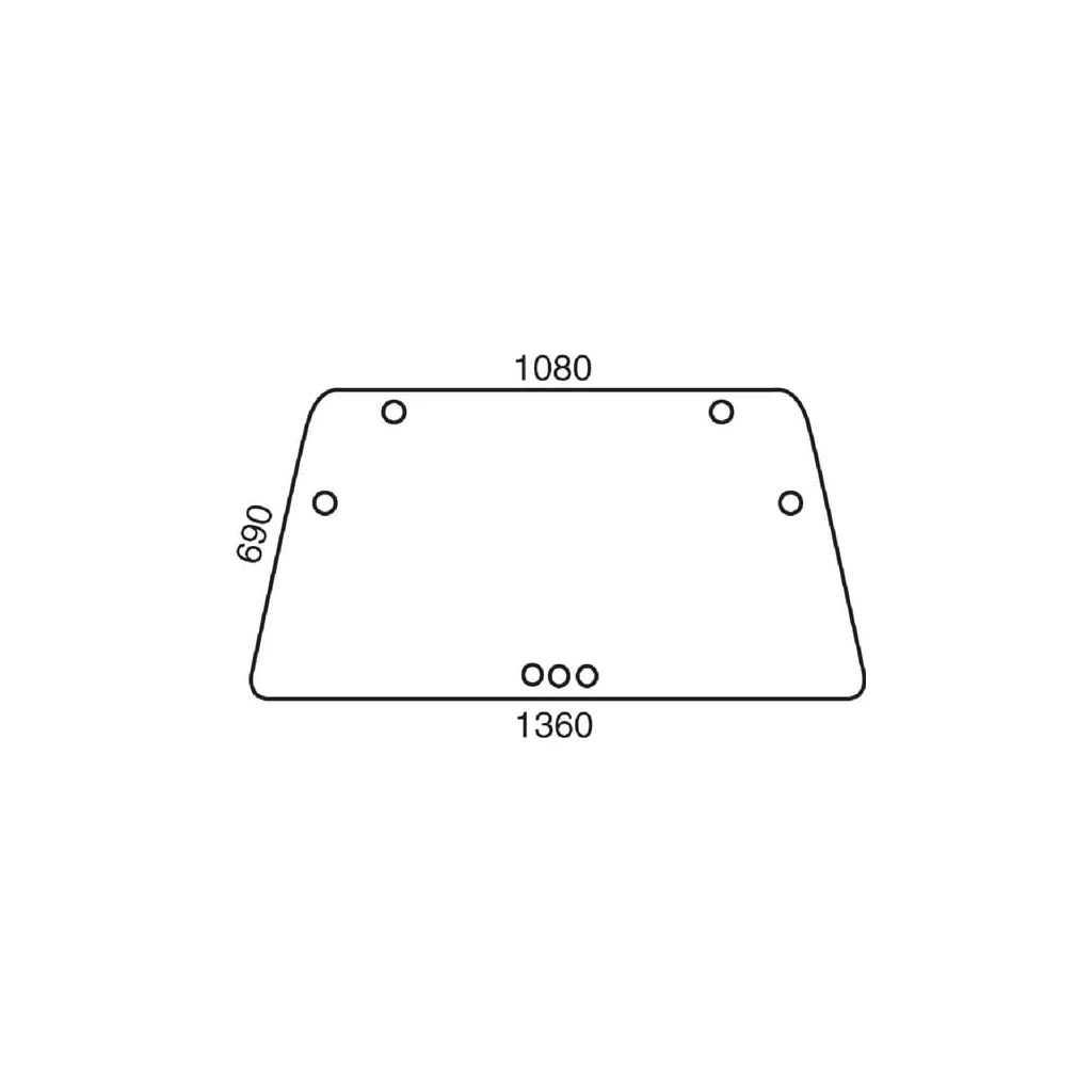 [AMAT2-274317] Parbriz sau lunetă D7710
