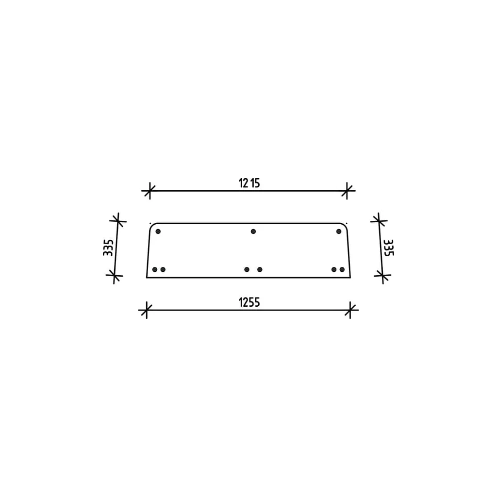[AMAT2-274325] Geam spate superior D8509