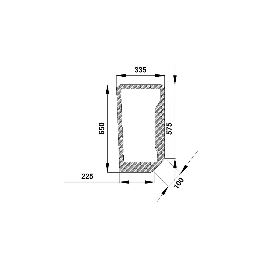 [AMAT2-274417] Parbriz inferior D6703