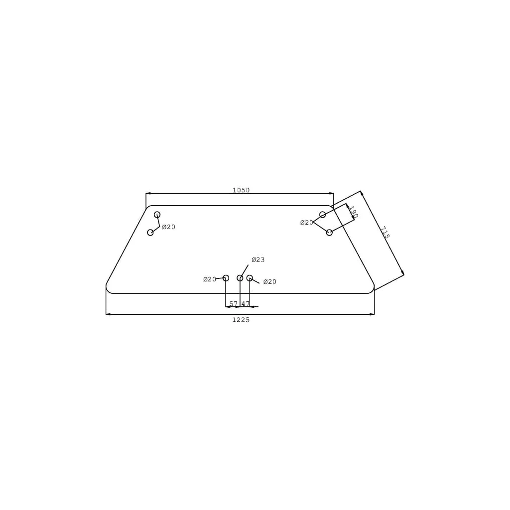 [AMAT2-274422] Parbriz D7722T
