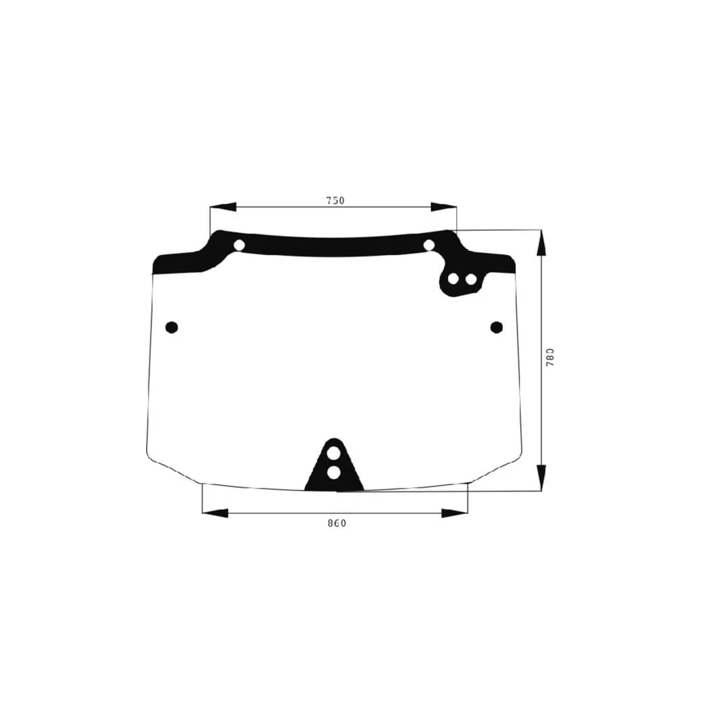 [AMAT2-274439] Geam spate superior D6868