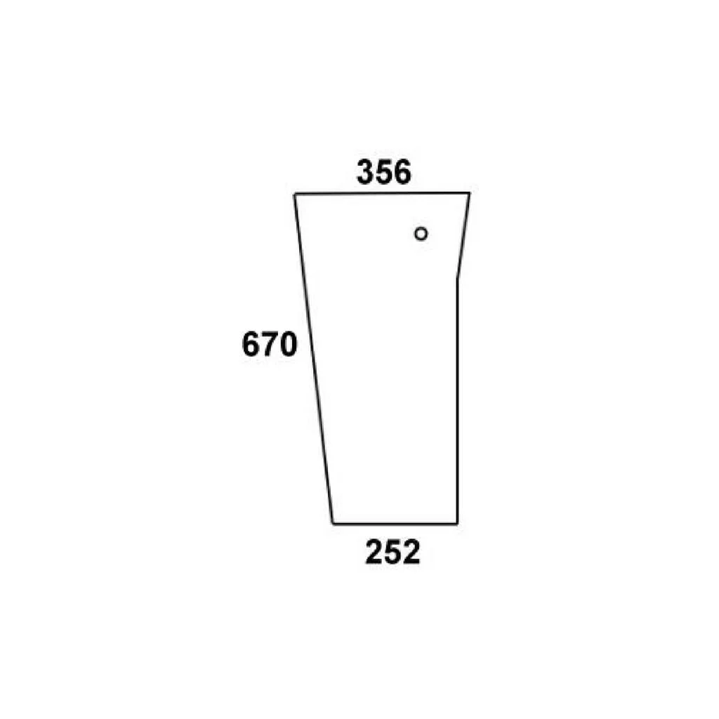 [AMAT2-274502] Parbriz inferior dreapta D6903