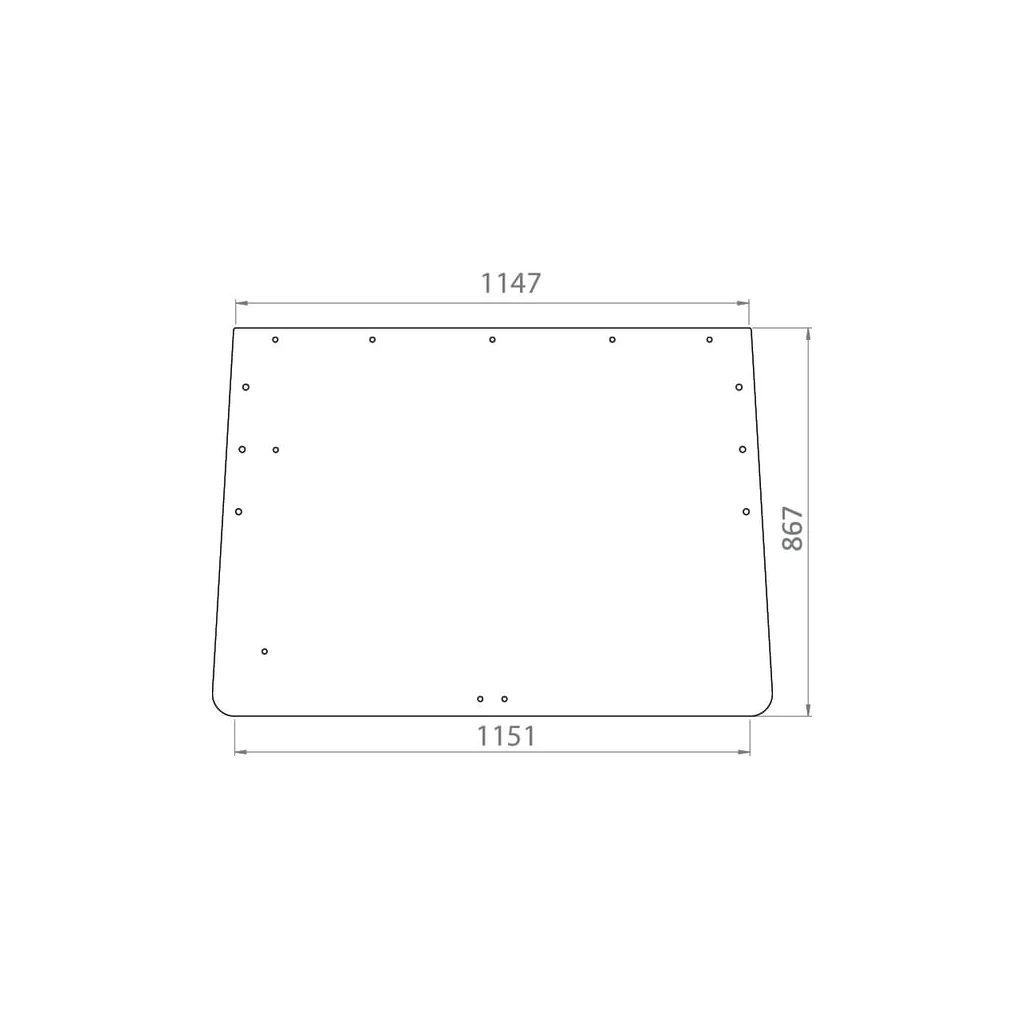 [AMAT2-274517] Geam spate superior D8506
