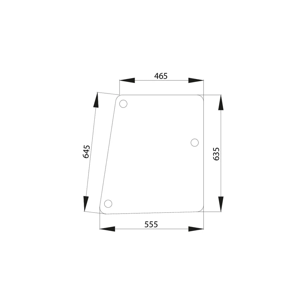 [AMAT2-274541] Geam lateral D520512B