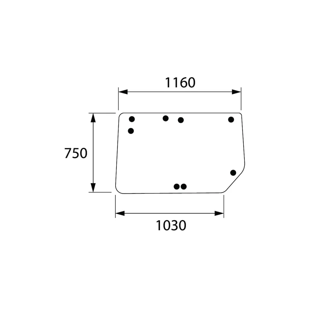 [AMAT2-274564] Geam spate superior D8098