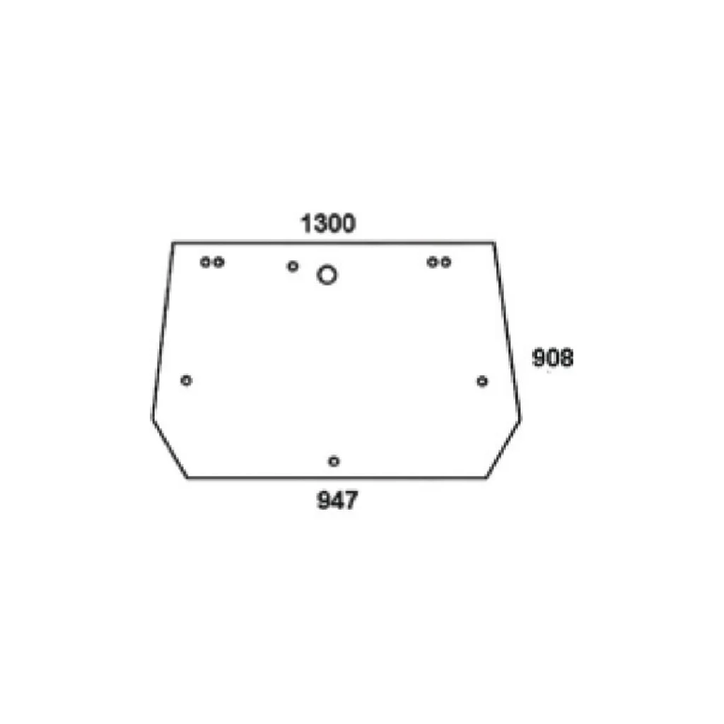[AMAT2-274671] Geam spate superior D6722A