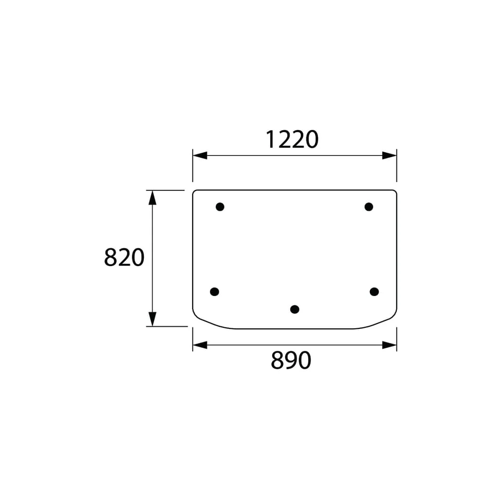 [AMAT2-274866] Geam spate superior D7516