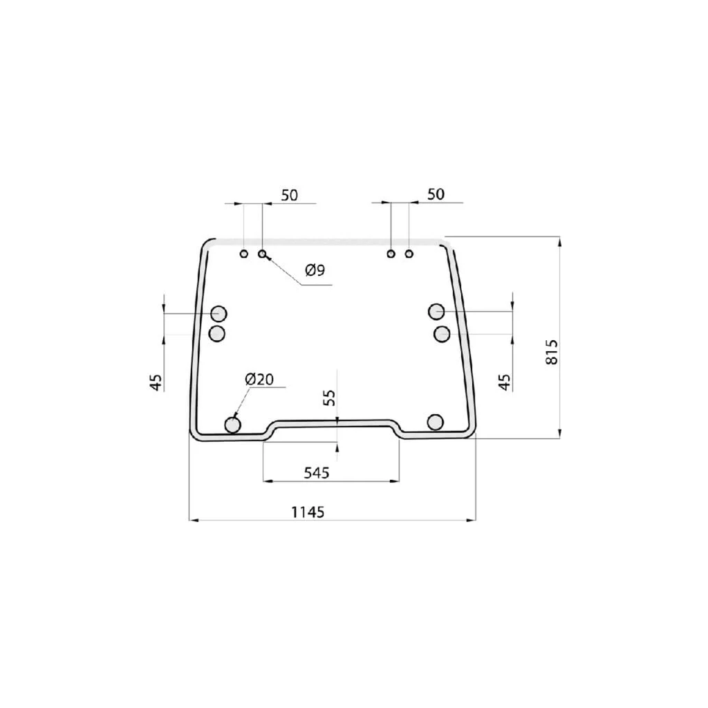 [AMAT2-274906] Parbriz detașabil D9030A
