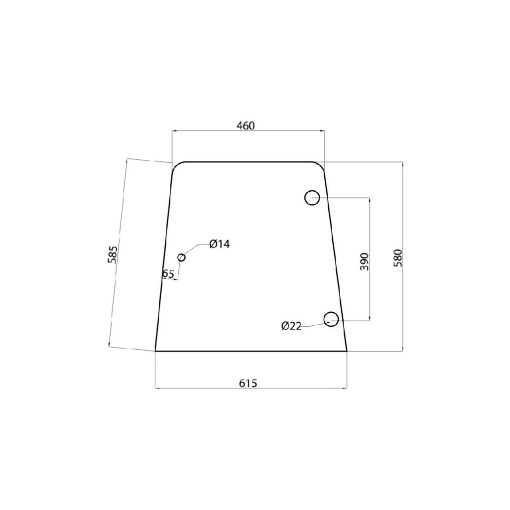 [AMAT2-274922] Geam lateral D6904A