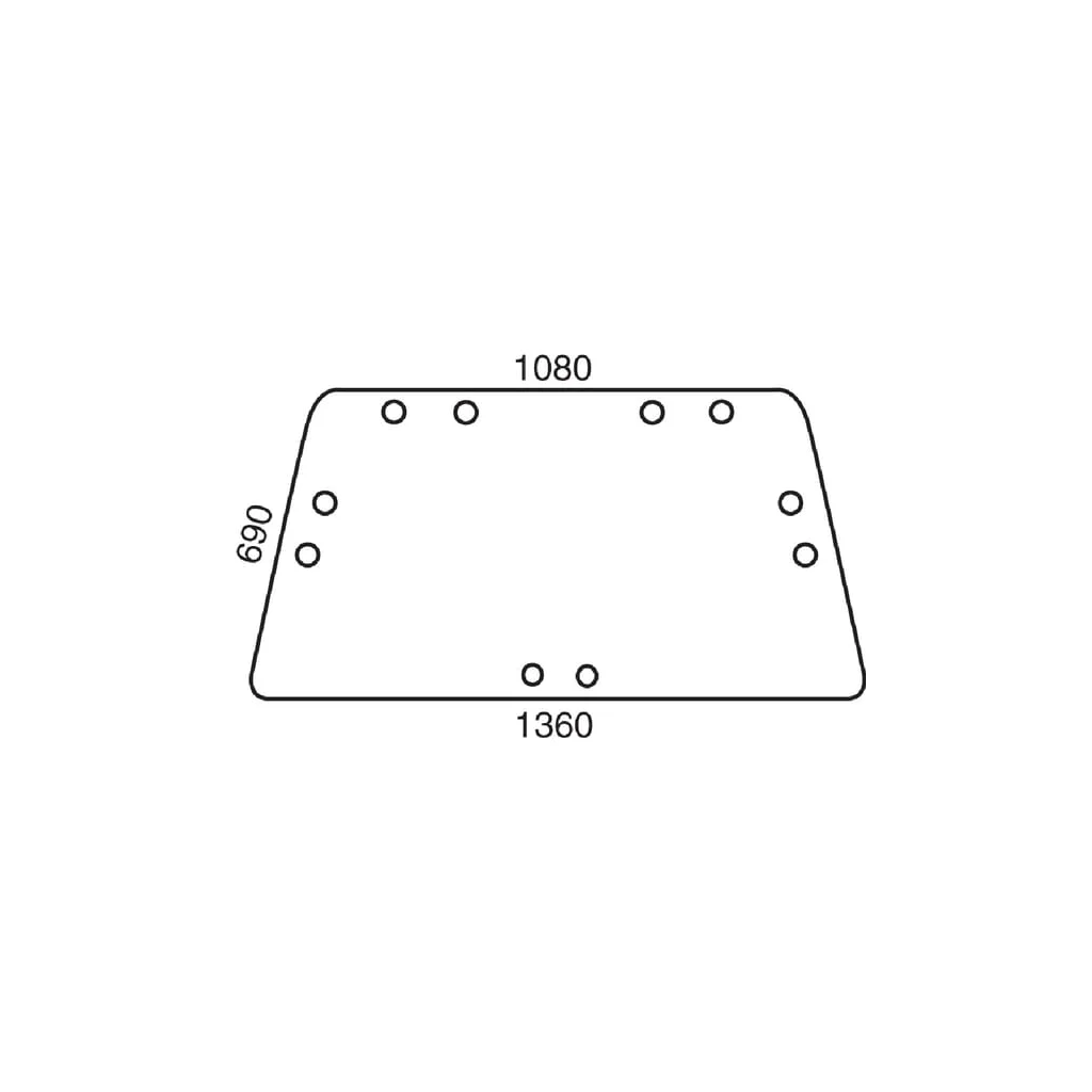 [AMAT2-274979] Parbriz sau lunetă D7712