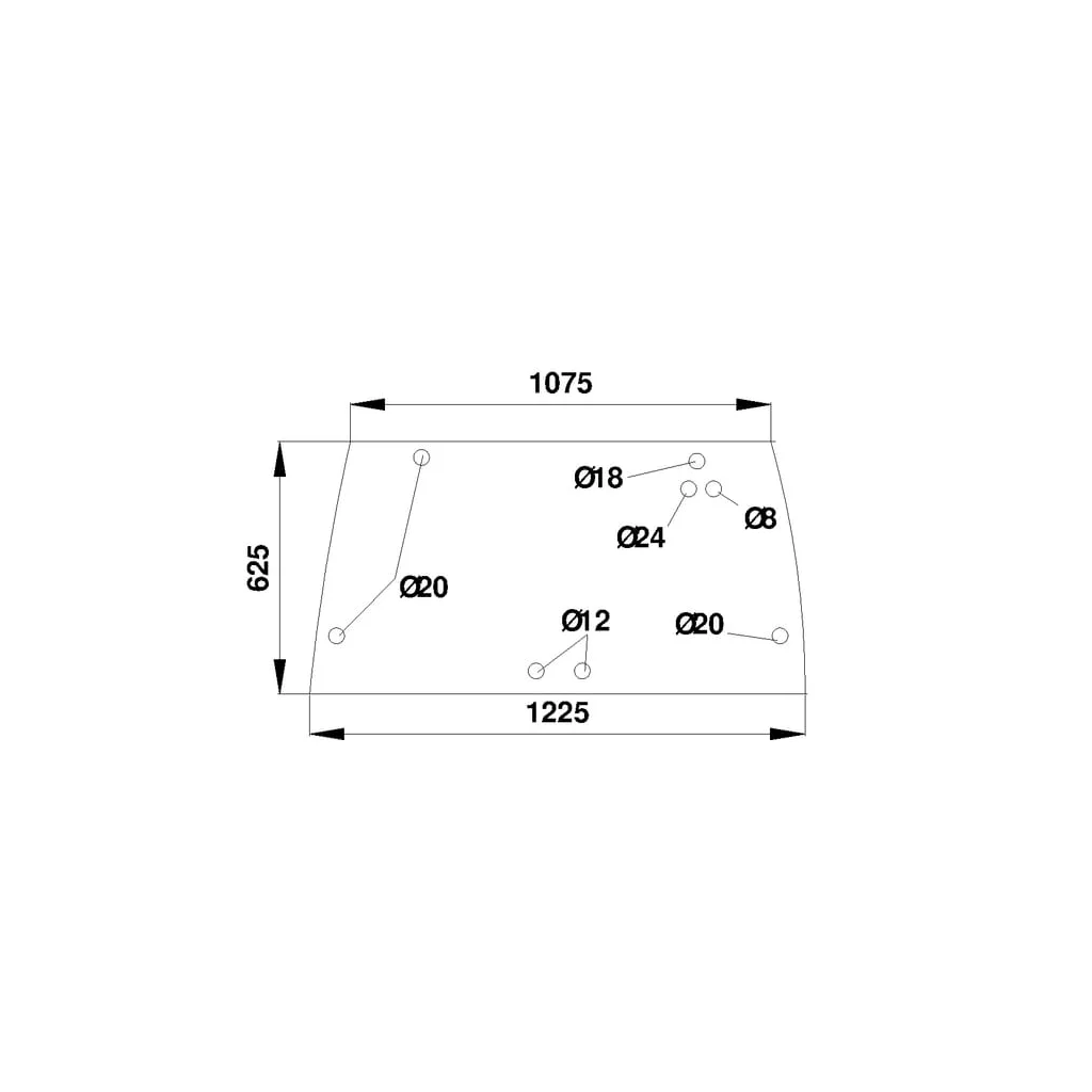 [AMAT2-275026] Geam spate superior D7081