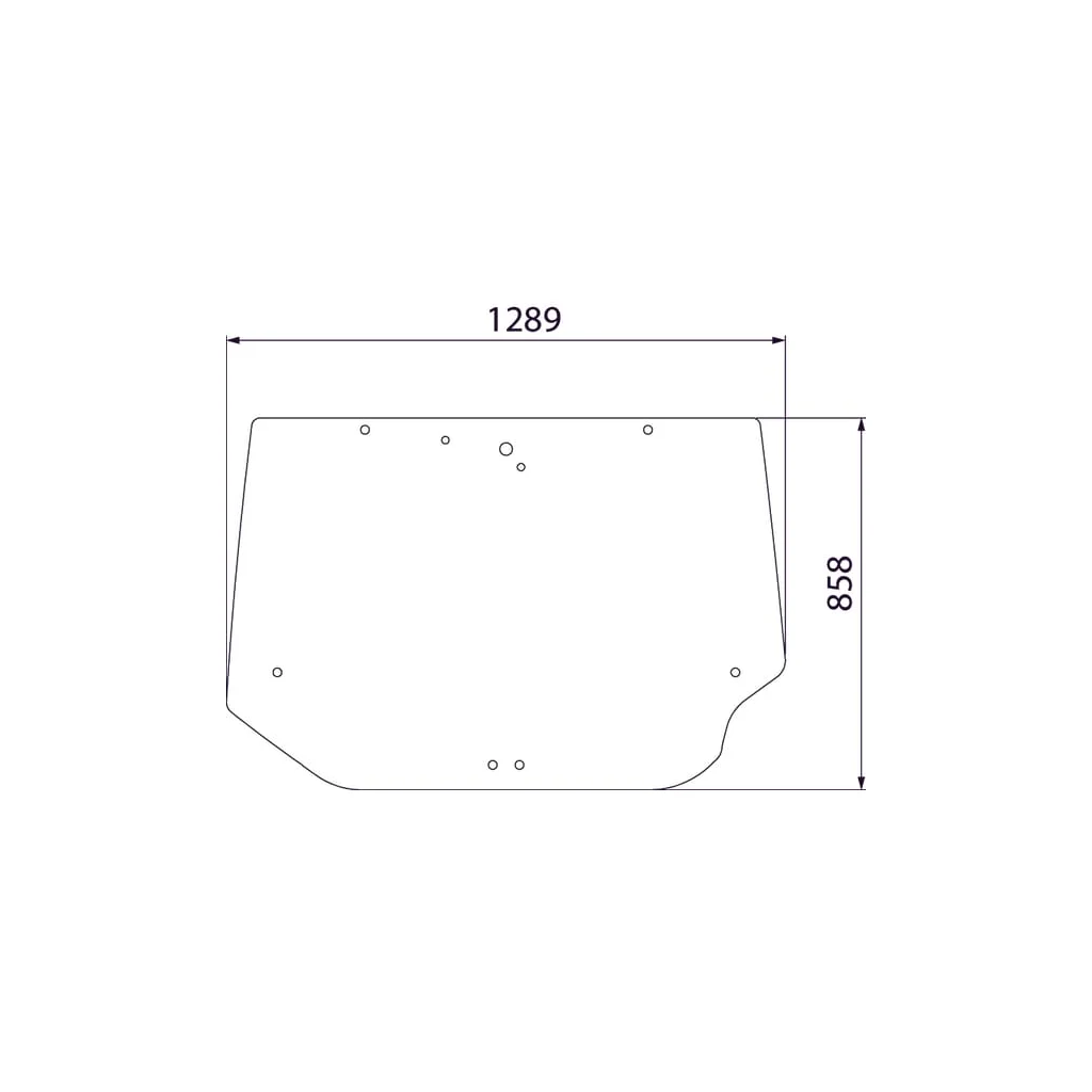 [AMAT2-275112] Geam spate superior D7327