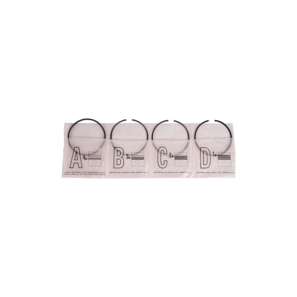 [AMAT2-281208] Set segmenti piston, std ED0082100580S