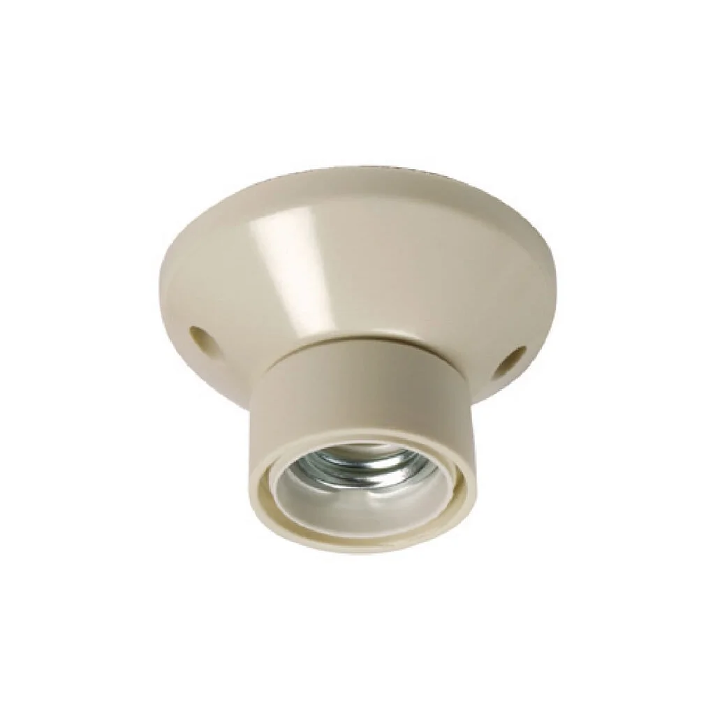 [AMAT2-282484] Soclu bec plafon E27 Alb EM4515811