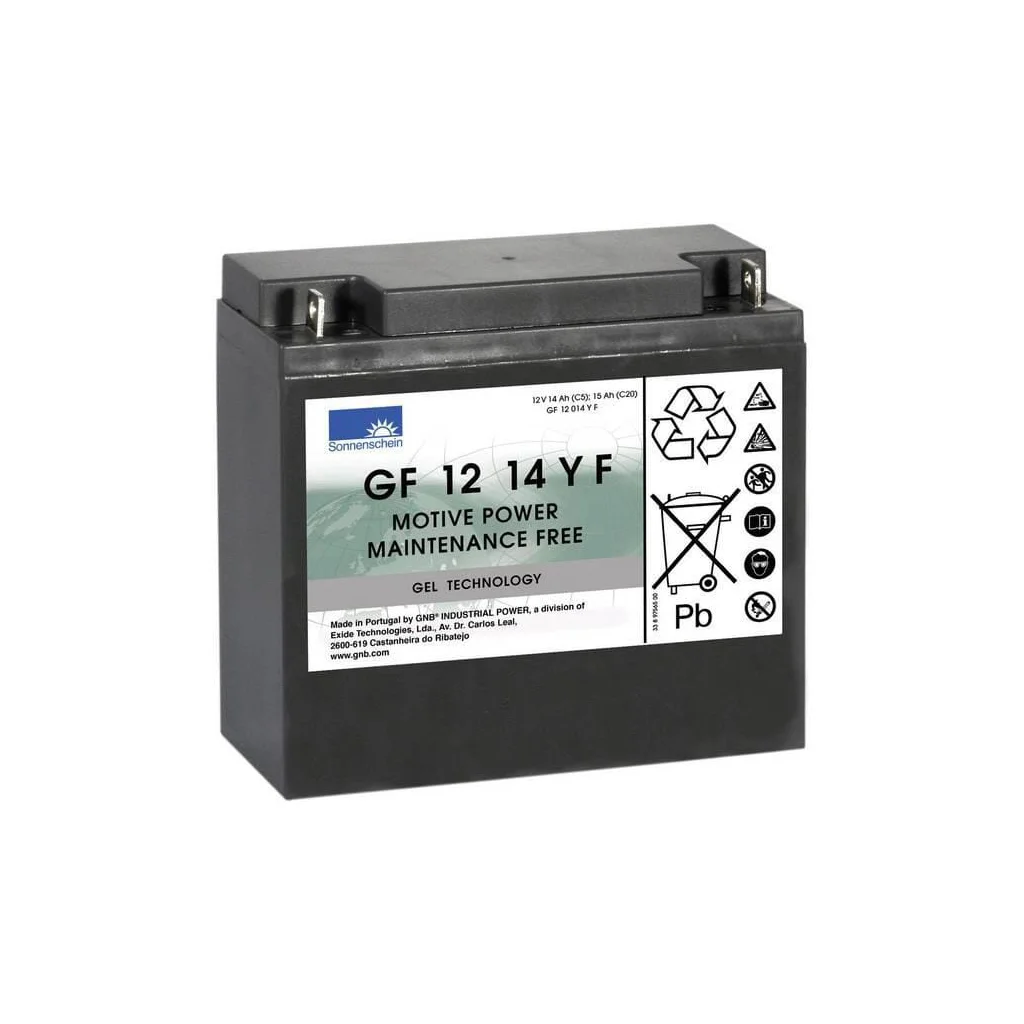 [AMAT2-275633] Baterie 12V 15(C20)/14.0Ah(C5) Gel Sonnenschein DF12V15