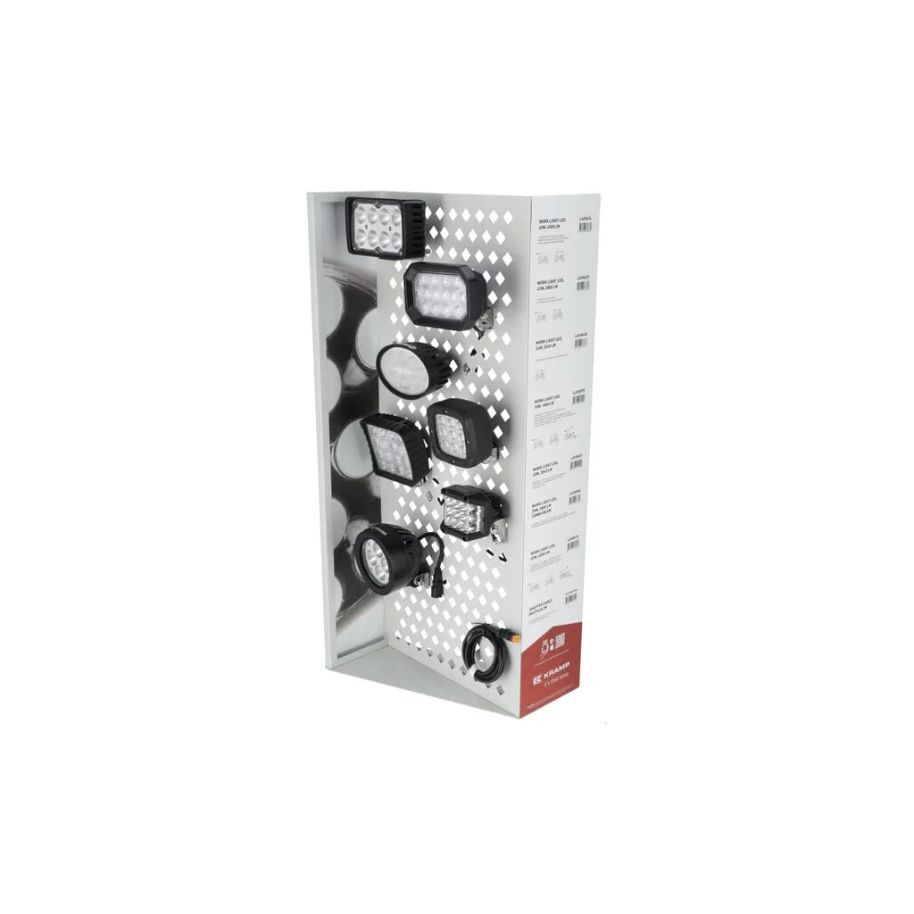 [AMAT2-276473] Stand prezentare LED pentru lumini de lucru universale DISPLEDKRW1