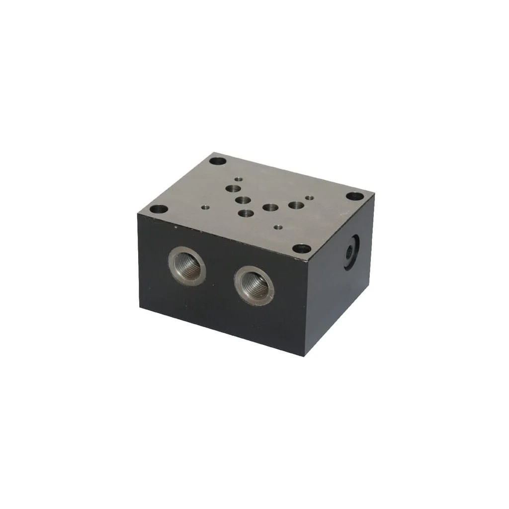 [AMAT2-284087] Placă de bază ES 5-B-1/2-LLY racord lateral AB+PT ES5B12LLY