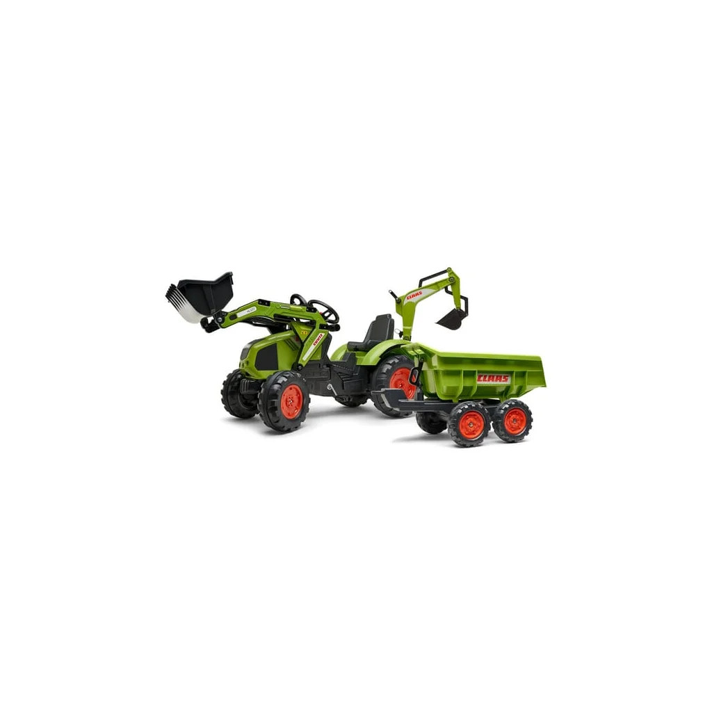 [AMAT2-293948] Retroexcavator Claas cu încărcător frontal și remorcă basculabilă maxi F1010W