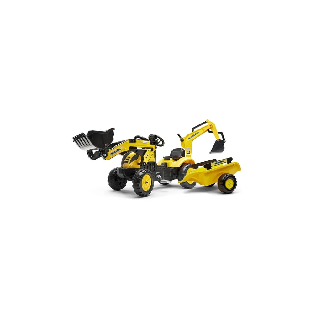 [AMAT2-294237] Retroexcavator Komatsu cu încărcător frontal și remorcă F2076N