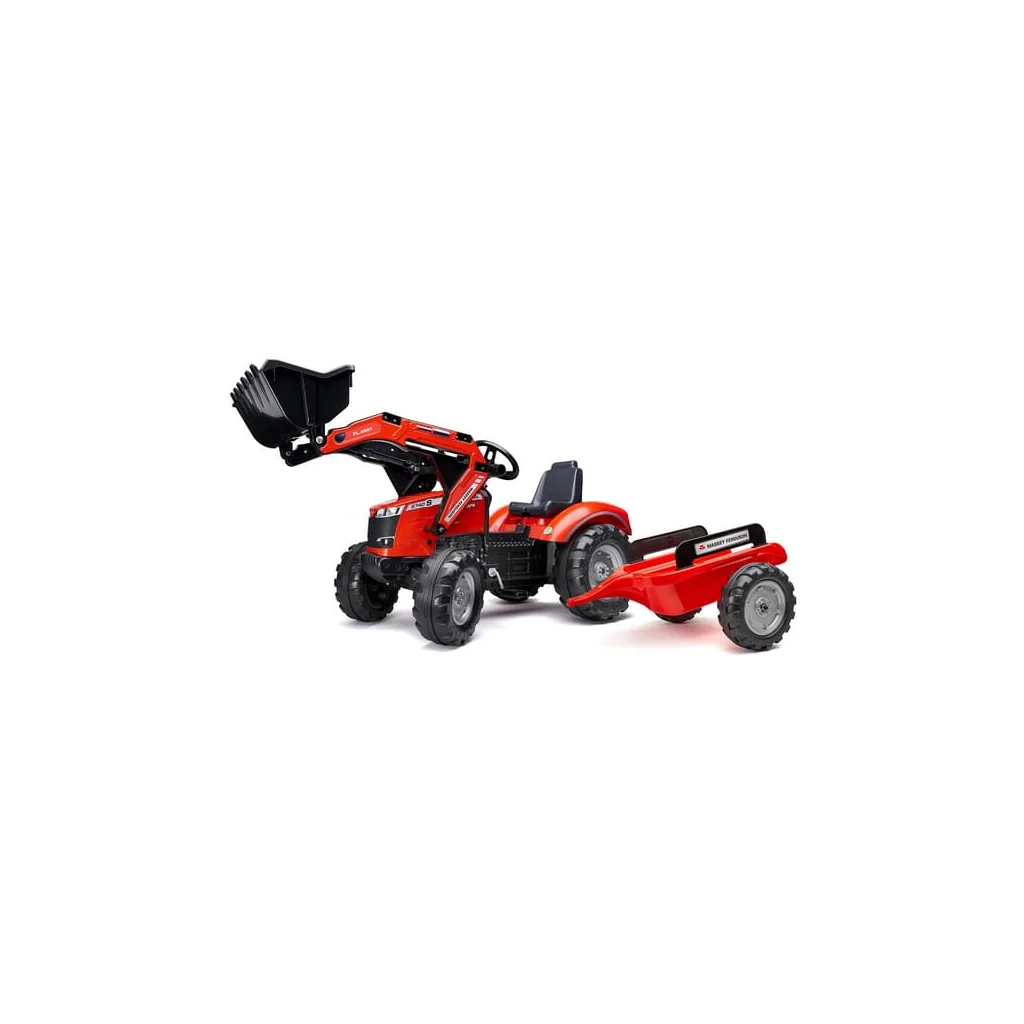 [AMAT2-294920] Excavator cu pedală Massey Ferguson S8740 cu remorcă F4010AM