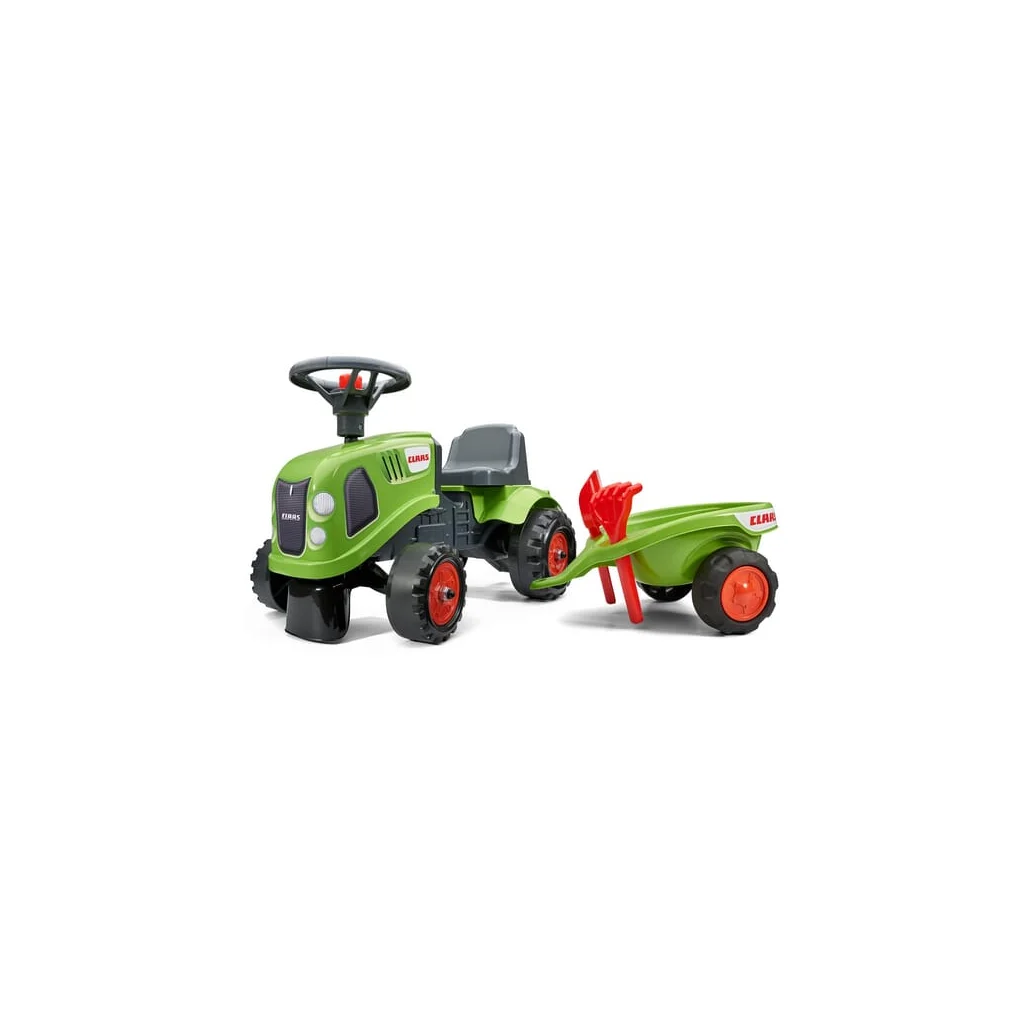 [AMAT2-294997] Tractor de jucărie Baby Claas cu remorcă, furcă și lopată F212C