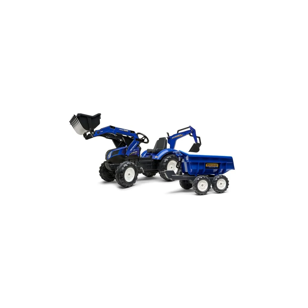 [AMAT2-295007] Retroexcavator New Holland cu excavator și remorcă basculabilă maxi F3090W