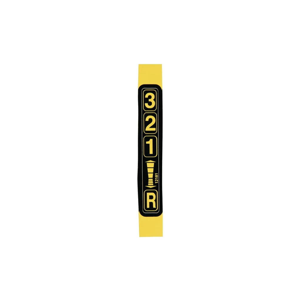 [AMAT2-284722] Autocolant indicator treaptă viteză ET12181