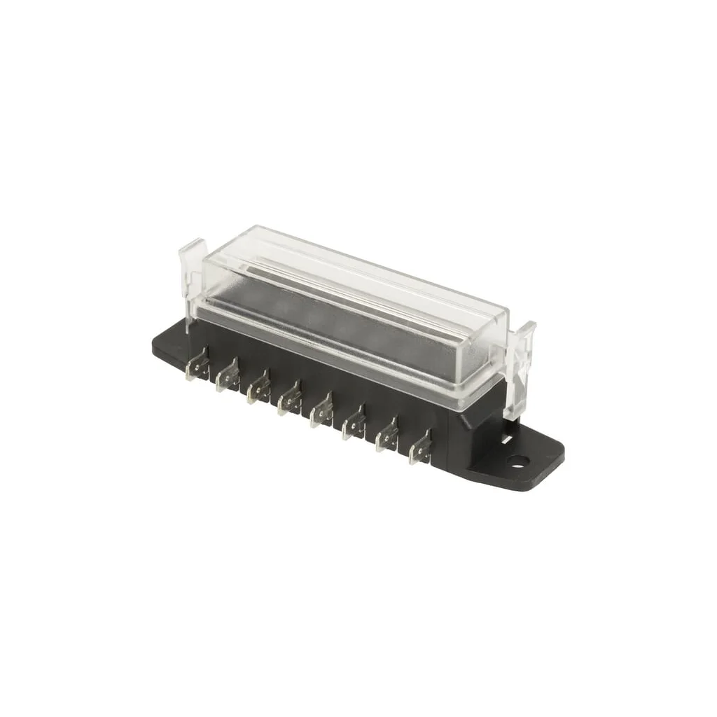 [AMAT2-296088] Casetă de siguranțe, terminal cu lame, 8 pini, max. 32V 15A (ATO/ATC), 16x6,3mm FB10006KR