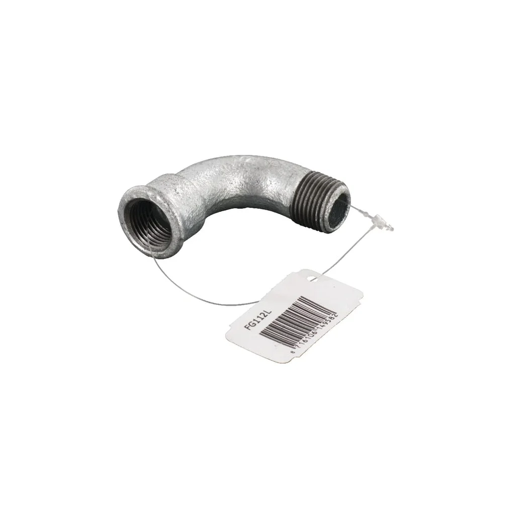[AMAT2-296623] Cot 90° IG/AG zincat 1/2" FG112L
