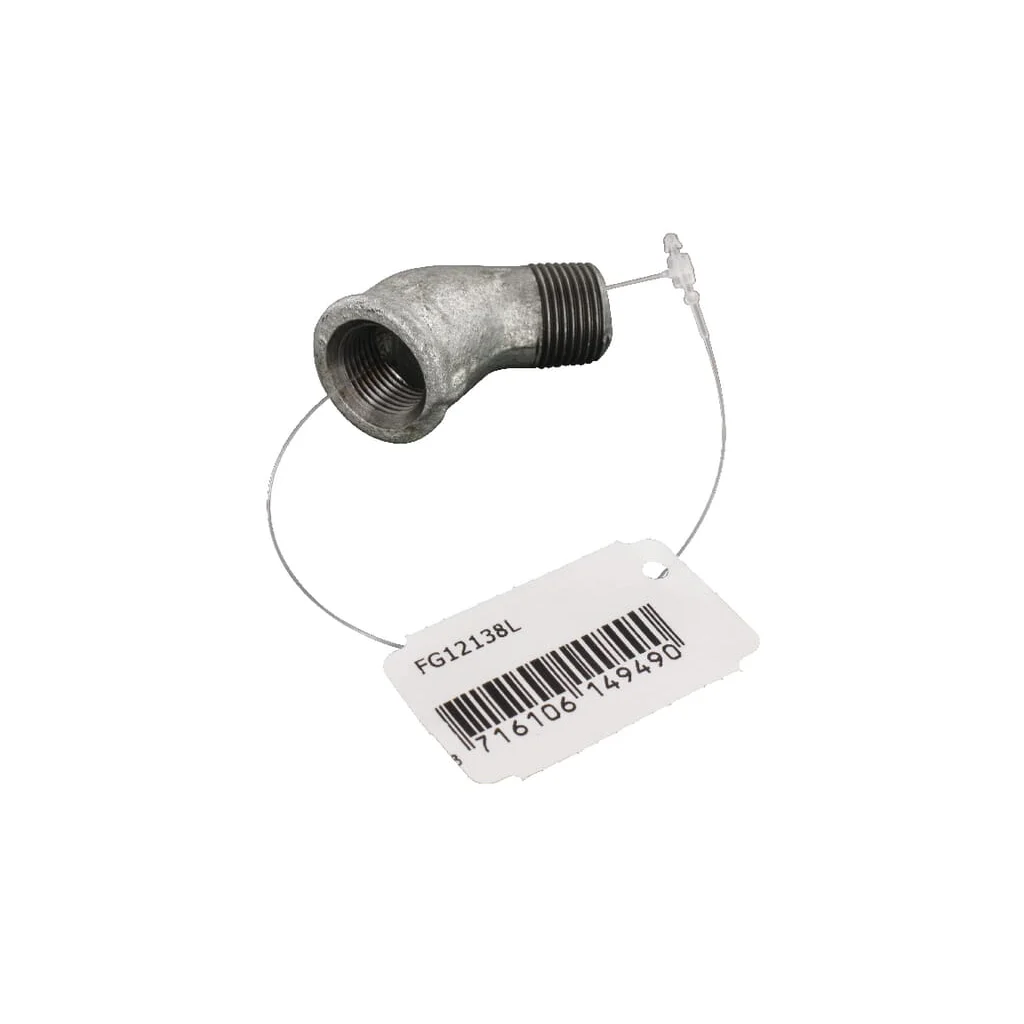 [AMAT2-296696] Cot 45° filet interior/exterior zn. 3/8" FG12138L