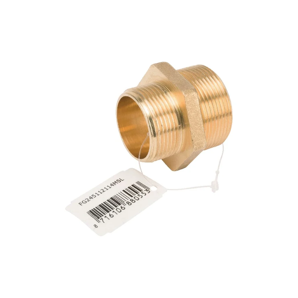 [AMAT2-296932] Niplu din alamă 2xM 1 1/2" x 1 1/4" FG245112114MSL