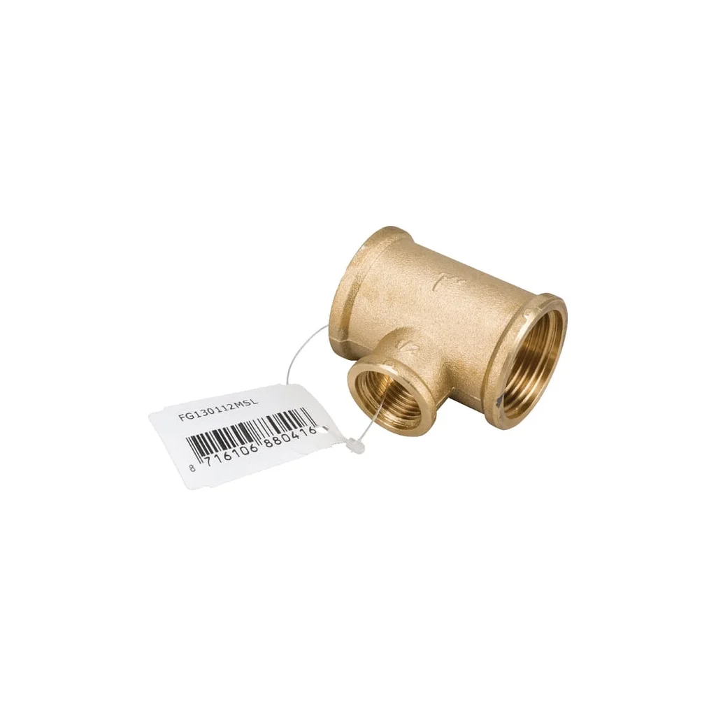 [AMAT2-297017] Racord T din alamă 3xF 1"x1/2"x1" FG130112MSL
