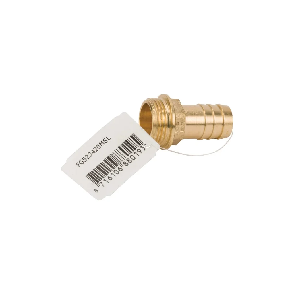 [AMAT2-297109] Racord pentru furtun din alamă 20mm x M 3/4" FG523420MSL
