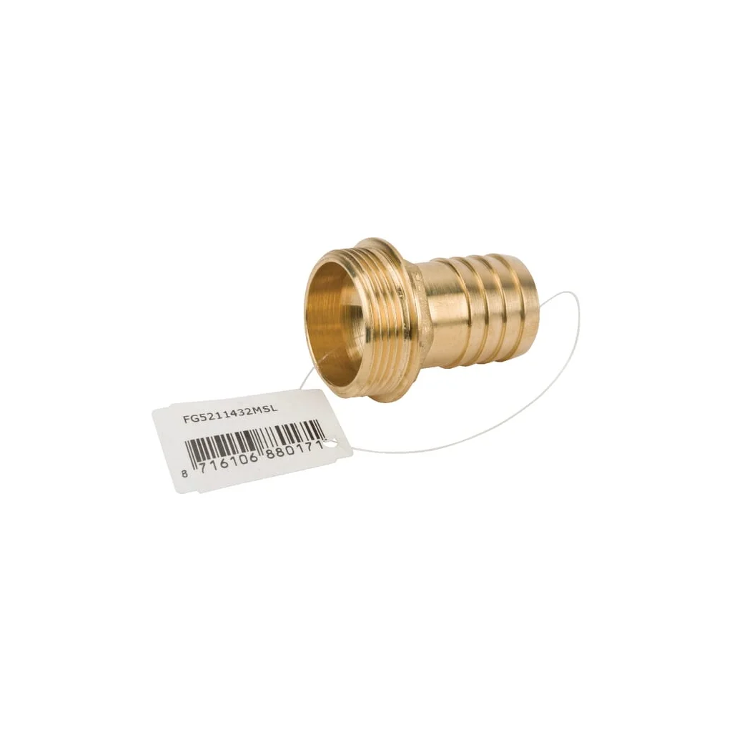 [AMAT2-297163] Racord pentru furtun din alamă 32mm x M 1 1/4" FG5211432MSL
